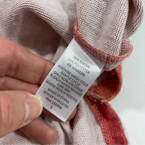 New Market & Spruce Cowl Neck Tunic Shirt Long Sleeve - Picture 4 of 7